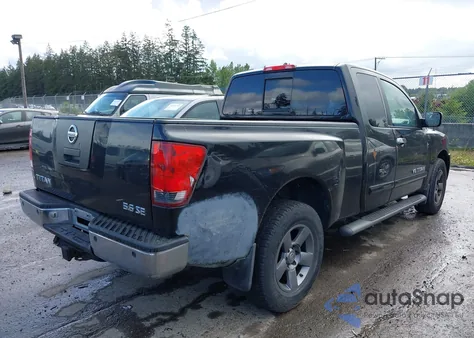 2005 Nissan Titan Se z USA, uszkodzony, nr VIN 1N6AA06B65N501296
